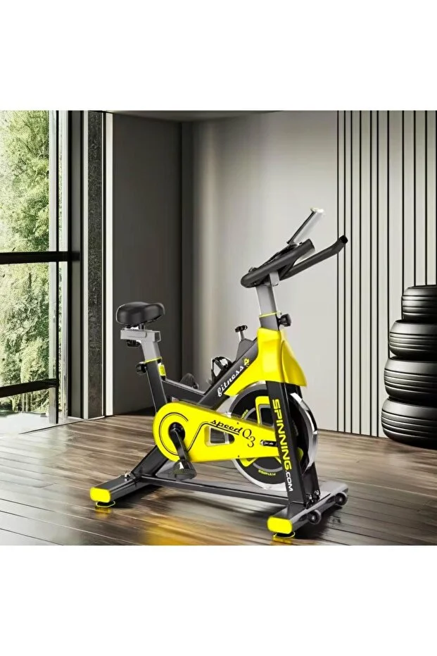 Kondisyon Bisikleti Spor Koşu Egzersiz Bisikleti Spin Bike Dikey Ev Bisikleti 2